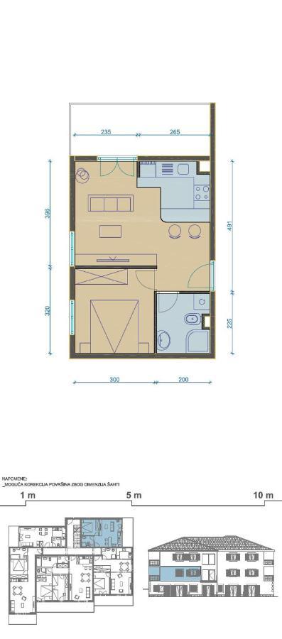 Apartment Maestral Рогач Экстерьер фото